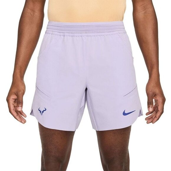 Nike Dri-Fit Rafa ADV 7" Tennis Shorts Size Large Men Light Violet DV2881-515 - Picture 1 of 5